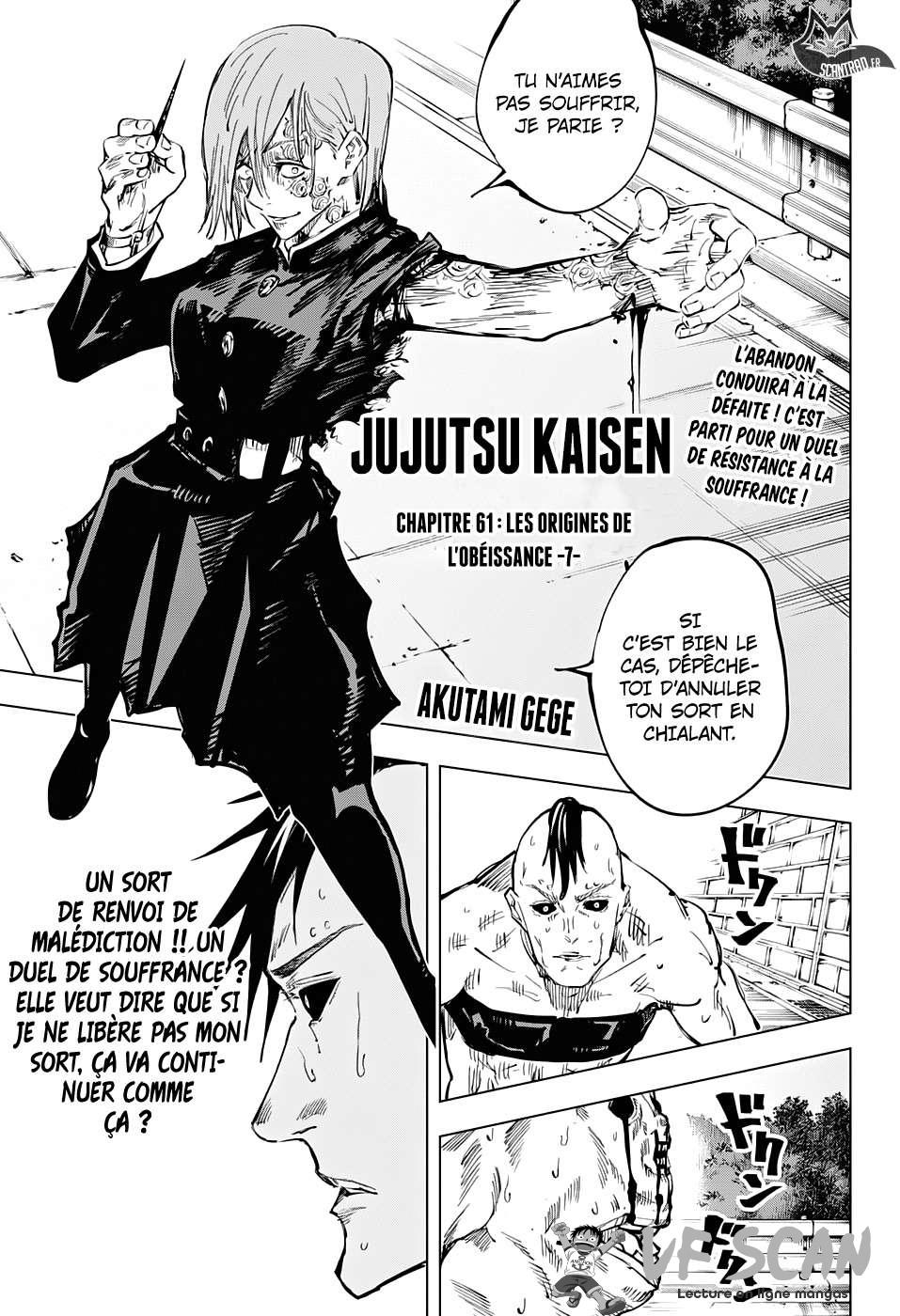 Read Jujutsu Kaisen FR Manga Online