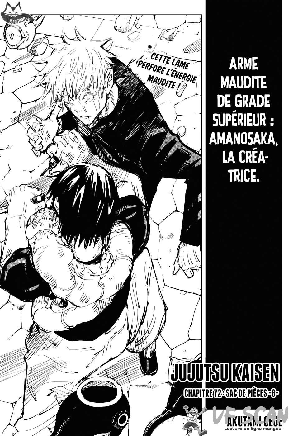 Read Jujutsu Kaisen FR Manga Online