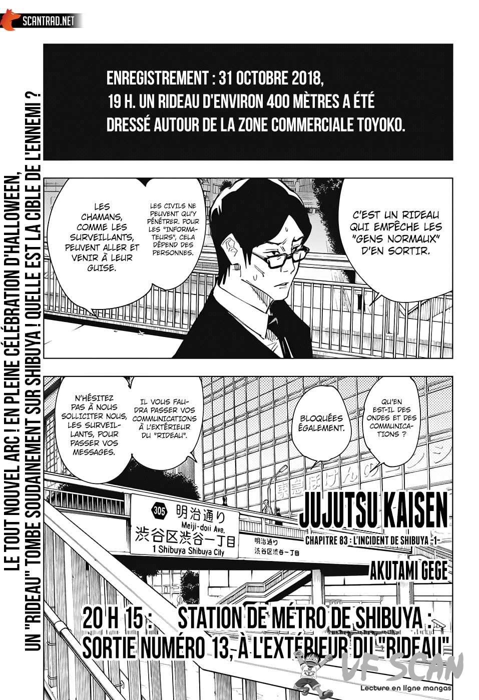 Read Jujutsu Kaisen FR Manga Online