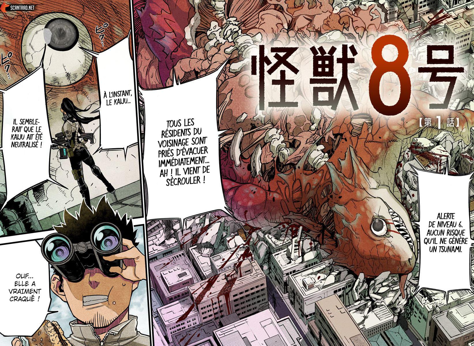 Read Kaiju No.8 FR Manga Online