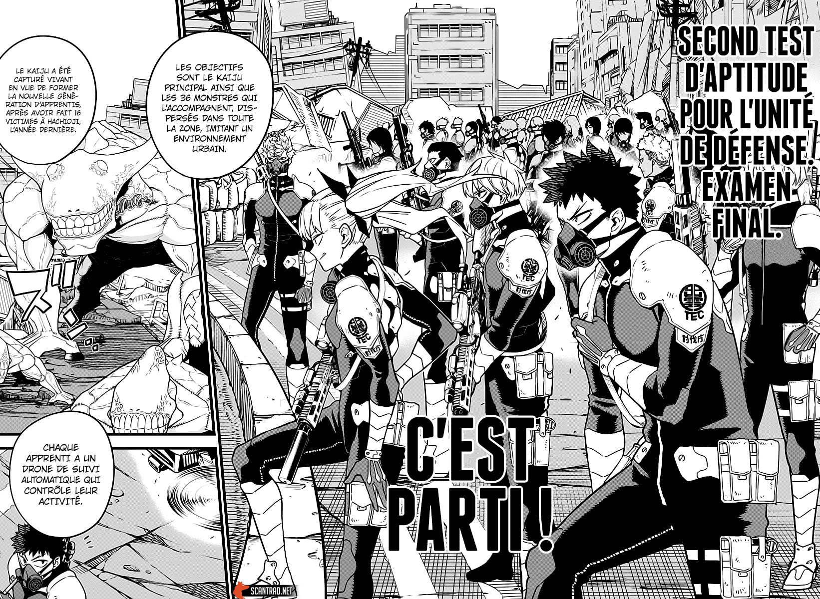 Read Kaiju No.8 FR Manga Online