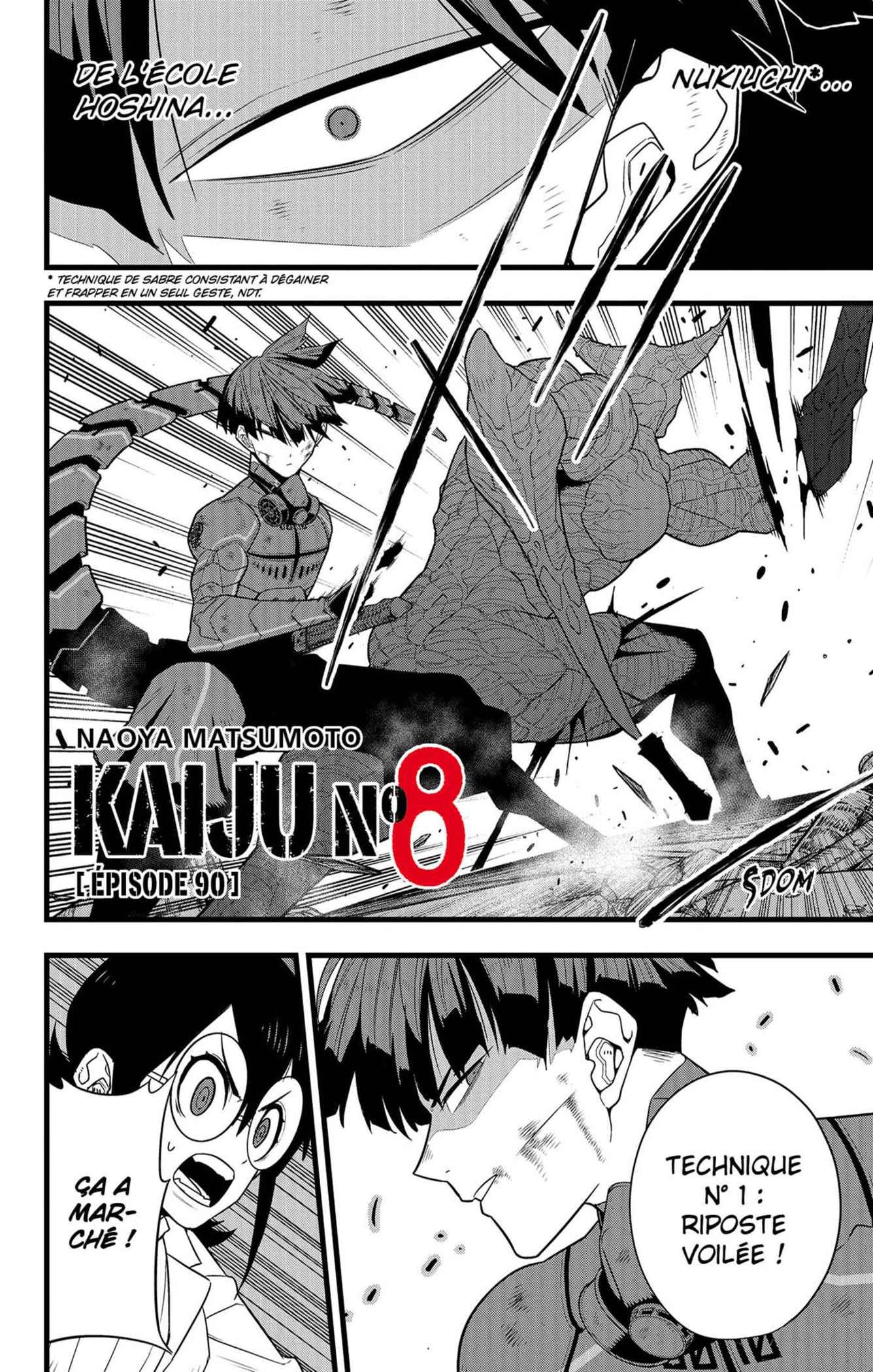 Read Kaiju No.8 FR Manga Online