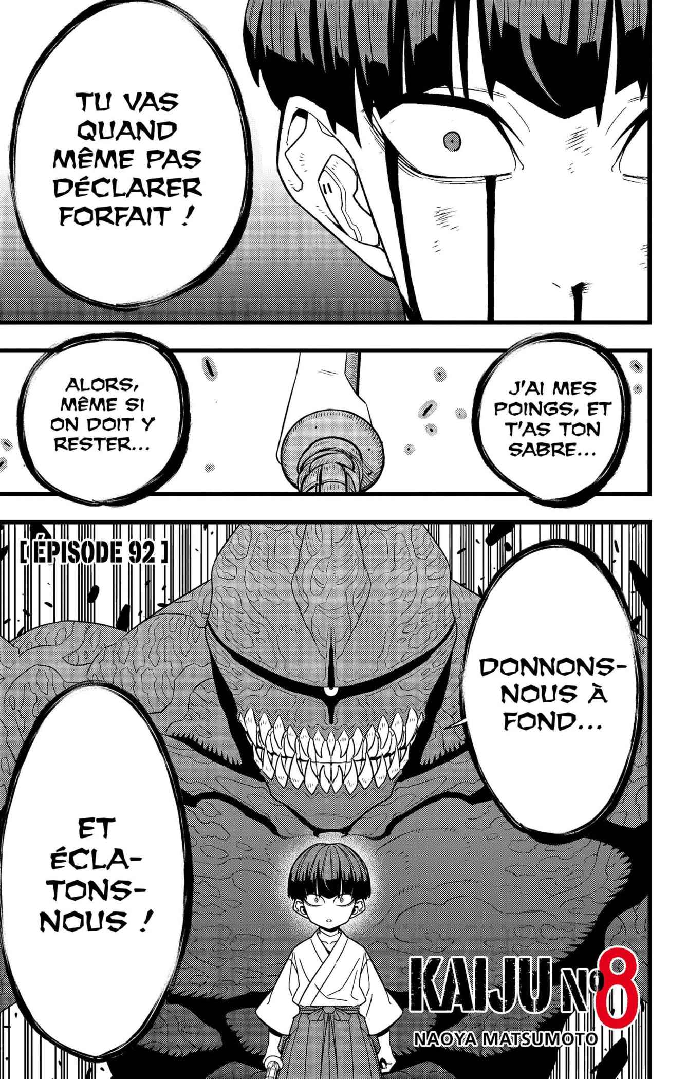 Read Kaiju No.8 FR Manga Online