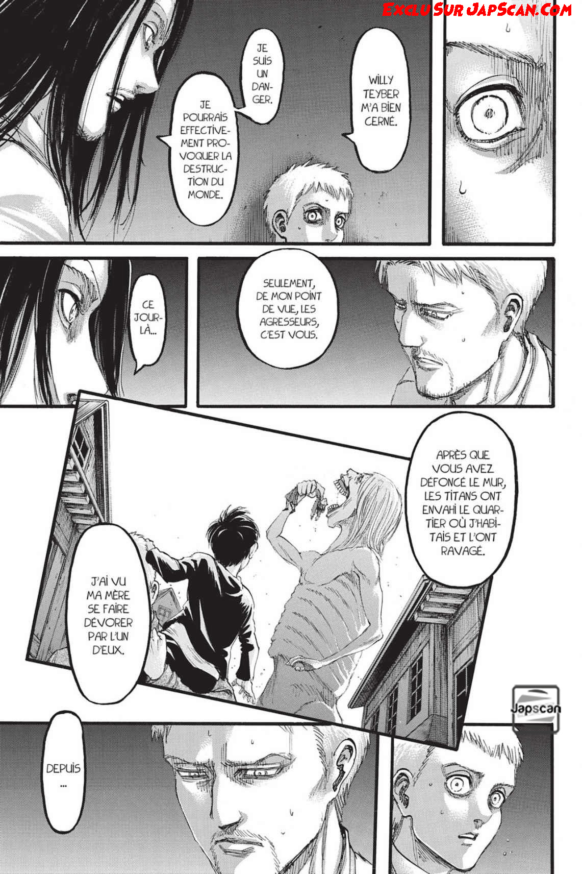 Read L'Attaque des Titans FR Manga Online