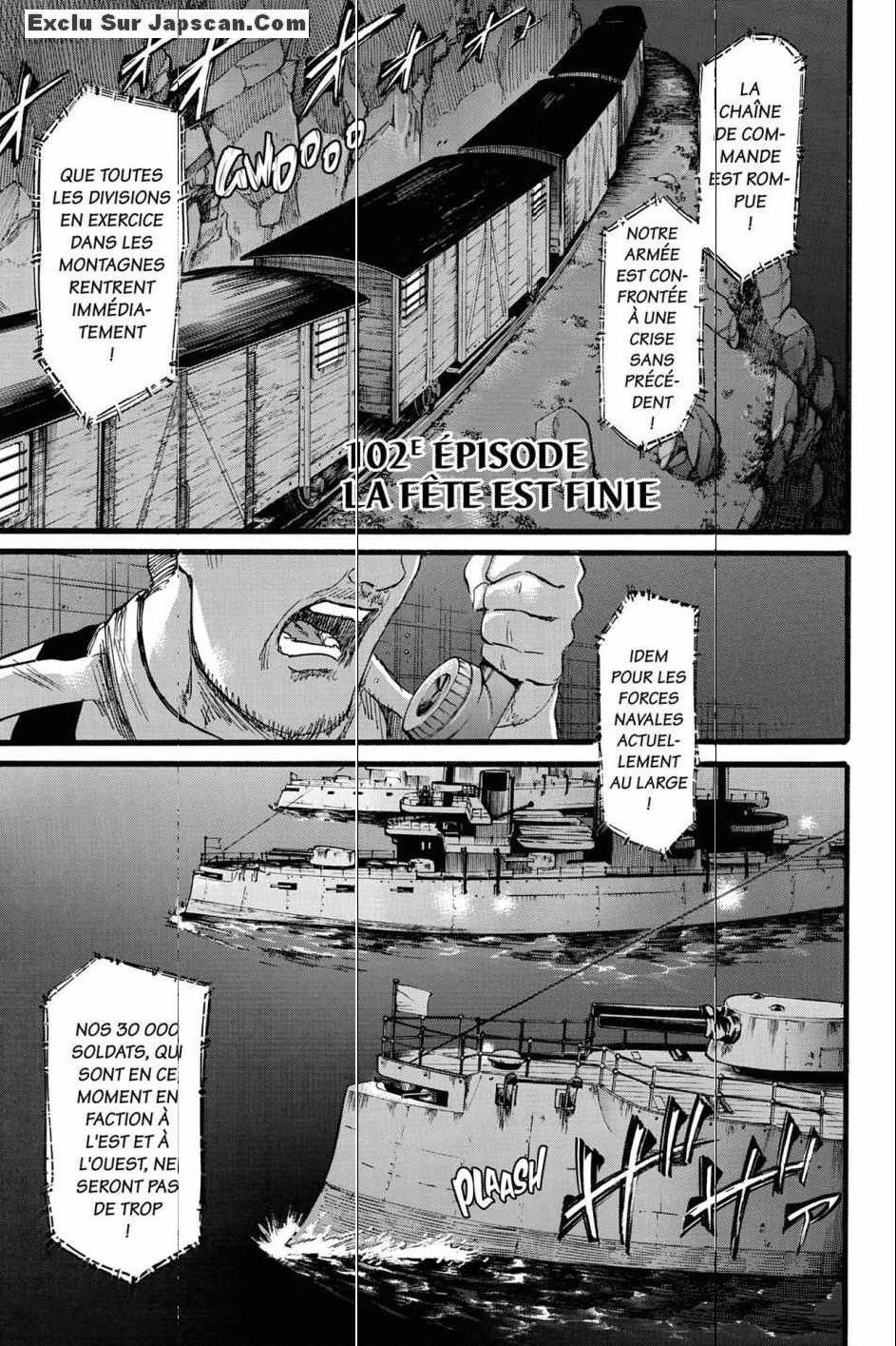 Read L'Attaque des Titans FR Manga Online