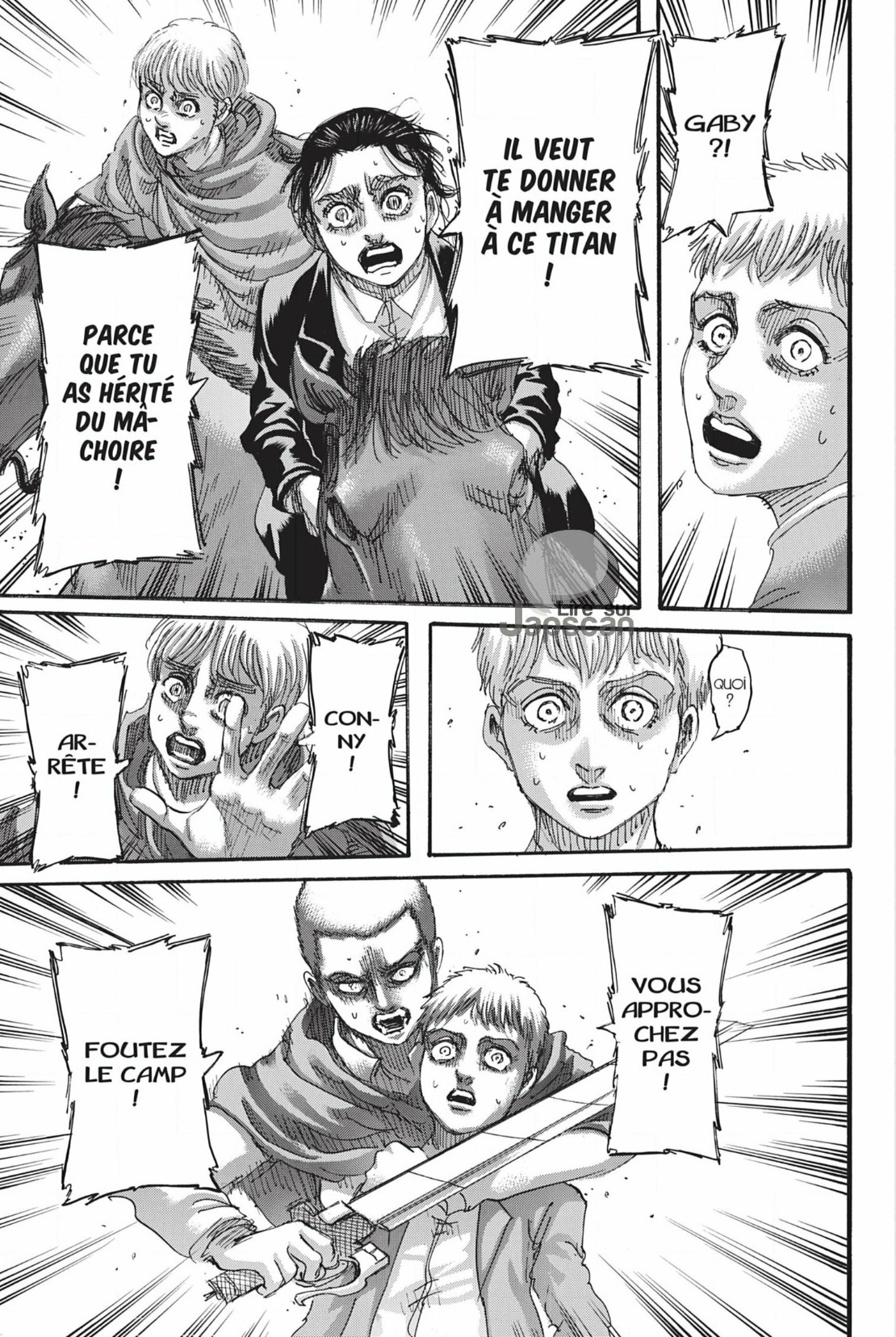 Read L'Attaque des Titans FR Manga Online