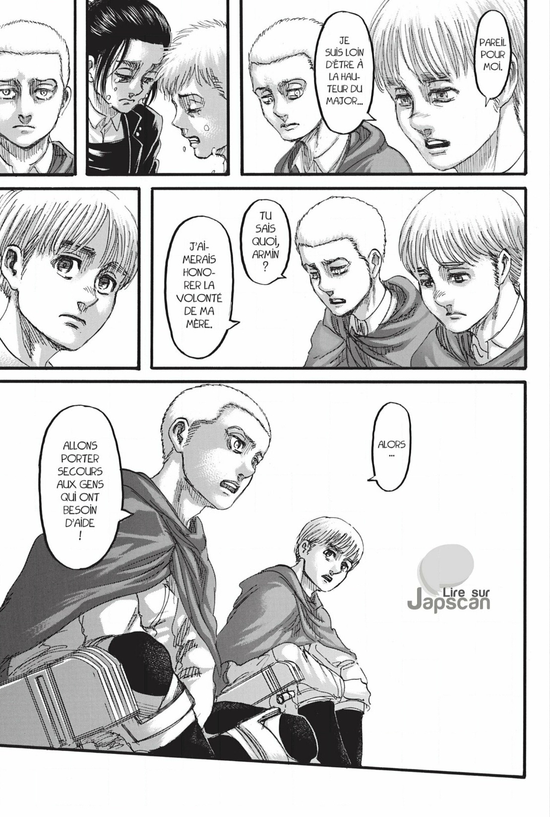 Read L'Attaque des Titans FR Manga Online