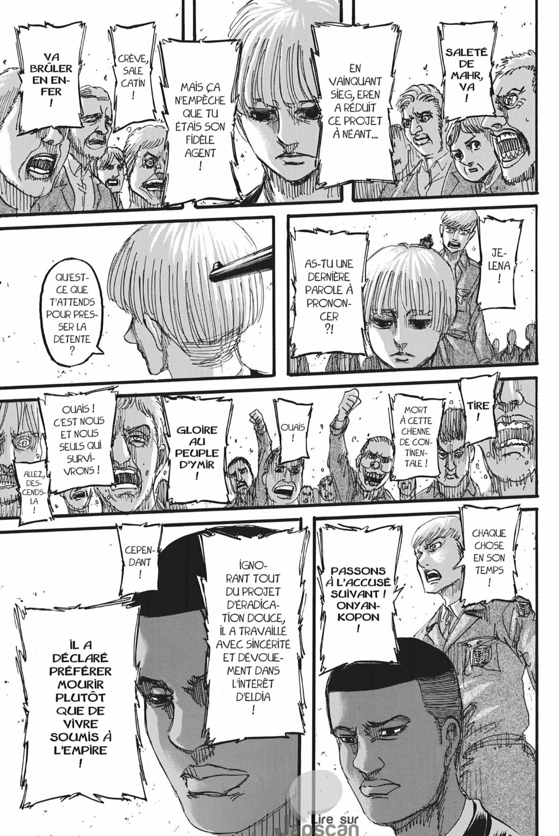 Read L'Attaque des Titans FR Manga Online
