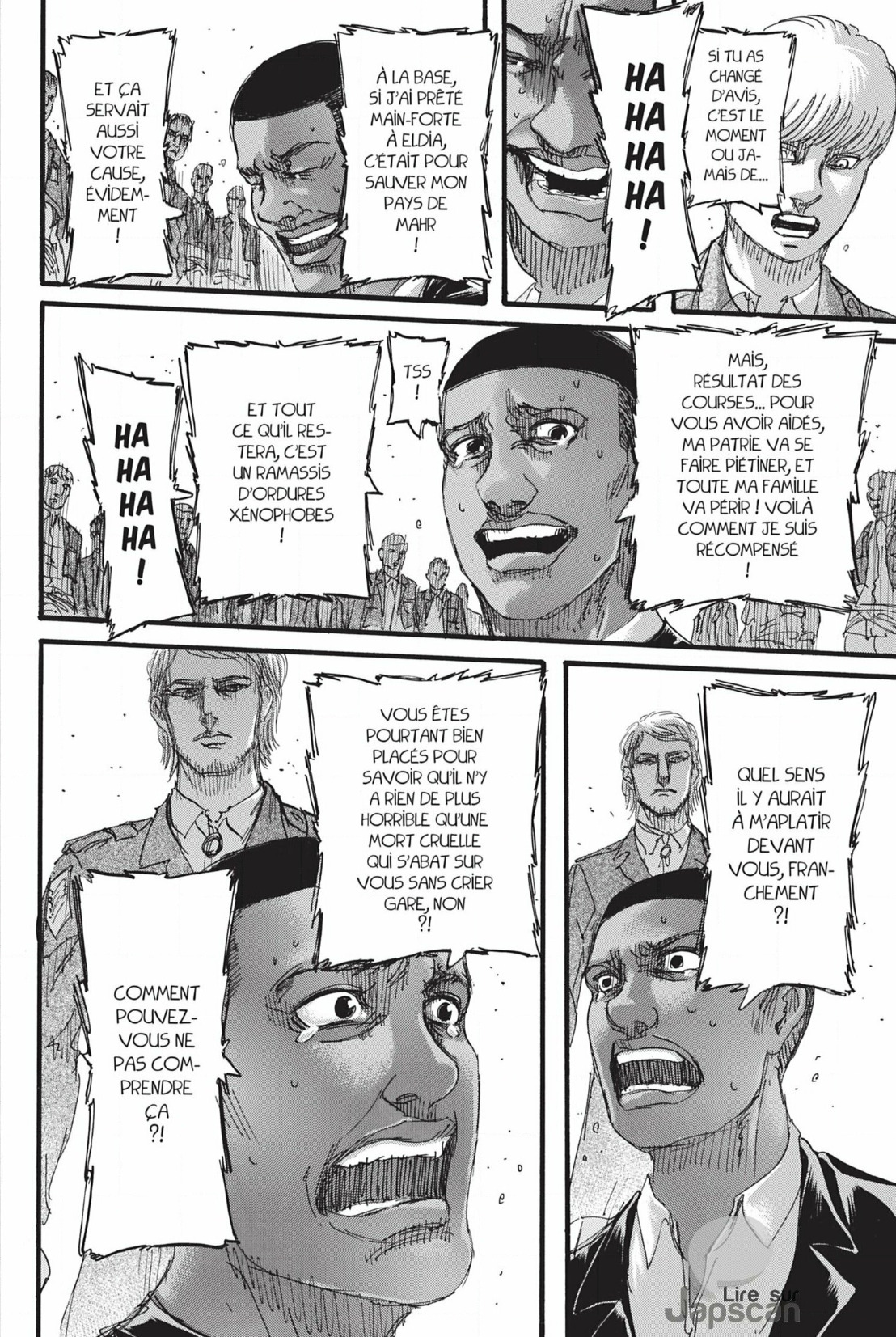 Read L'Attaque des Titans FR Manga Online