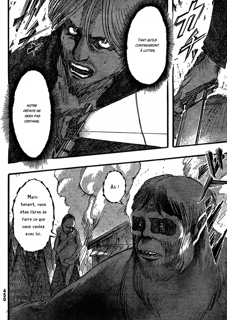 Read L'Attaque des Titans FR Manga Online