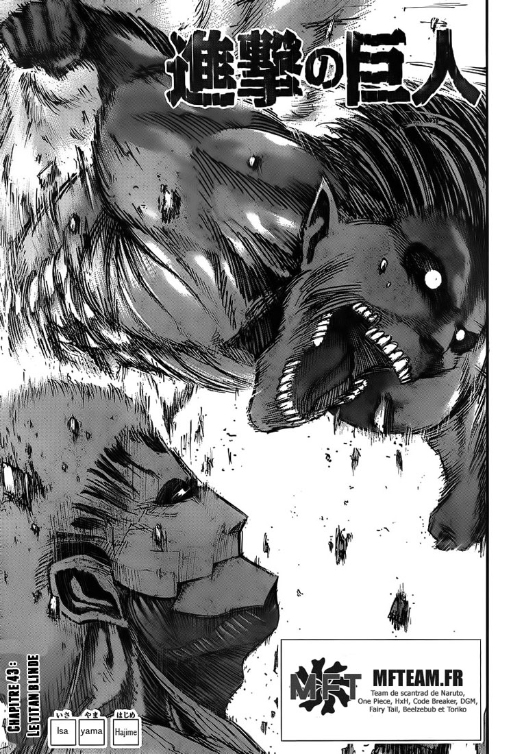 Read L'Attaque des Titans FR Manga Online