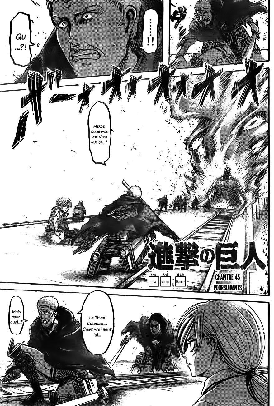 Read L'Attaque des Titans FR Manga Online