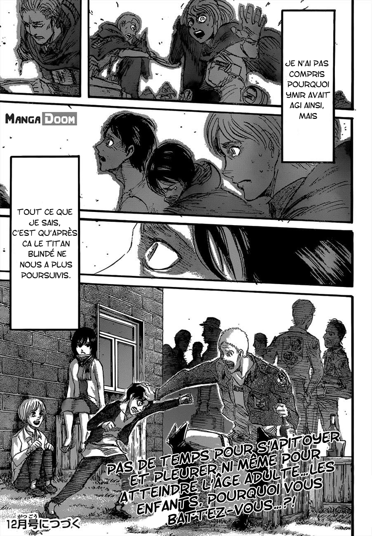 Read L'Attaque des Titans FR Manga Online