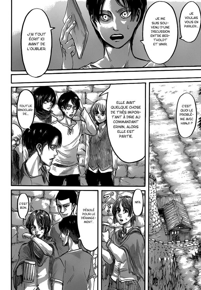 Read L'Attaque des Titans FR Manga Online