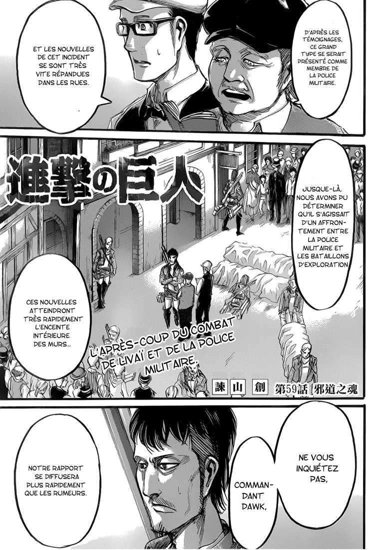 Read L'Attaque des Titans FR Manga Online