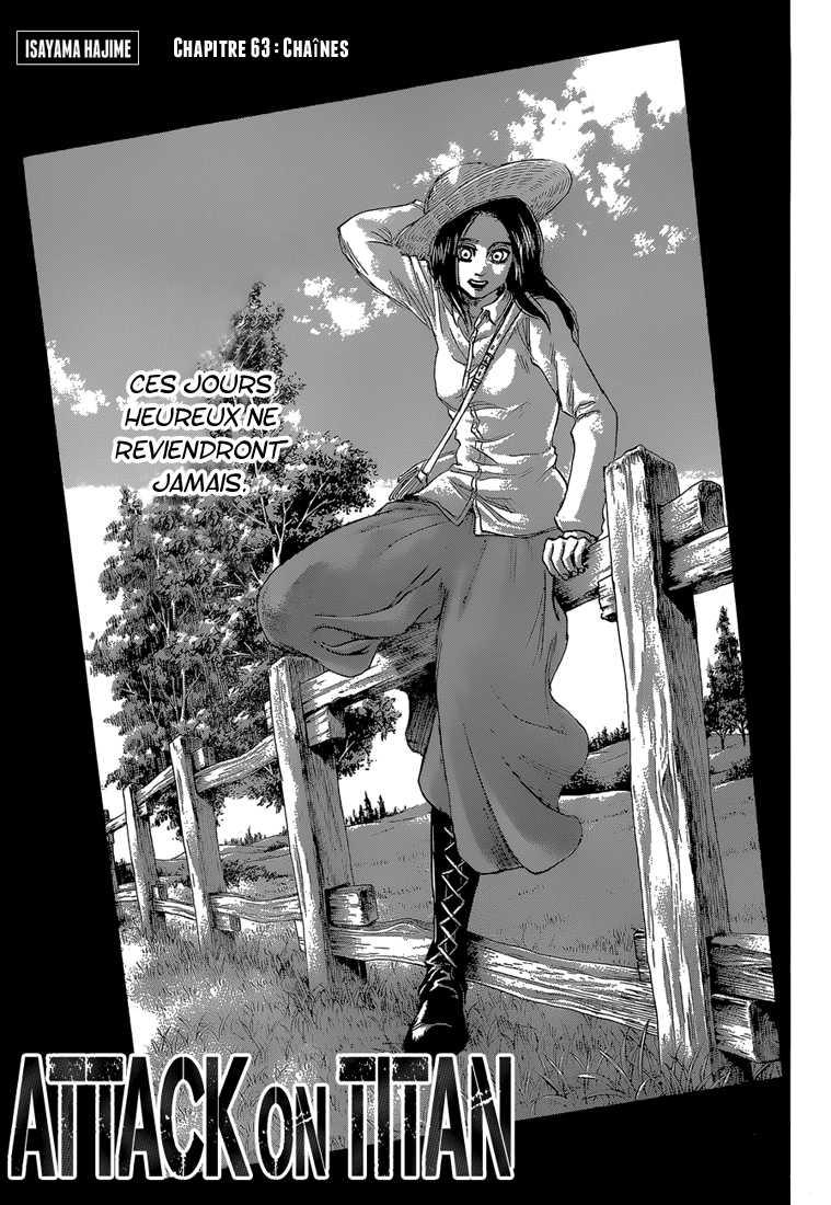 Read L'Attaque des Titans FR Manga Online