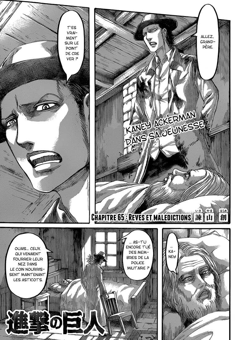 Read L'Attaque des Titans FR Manga Online
