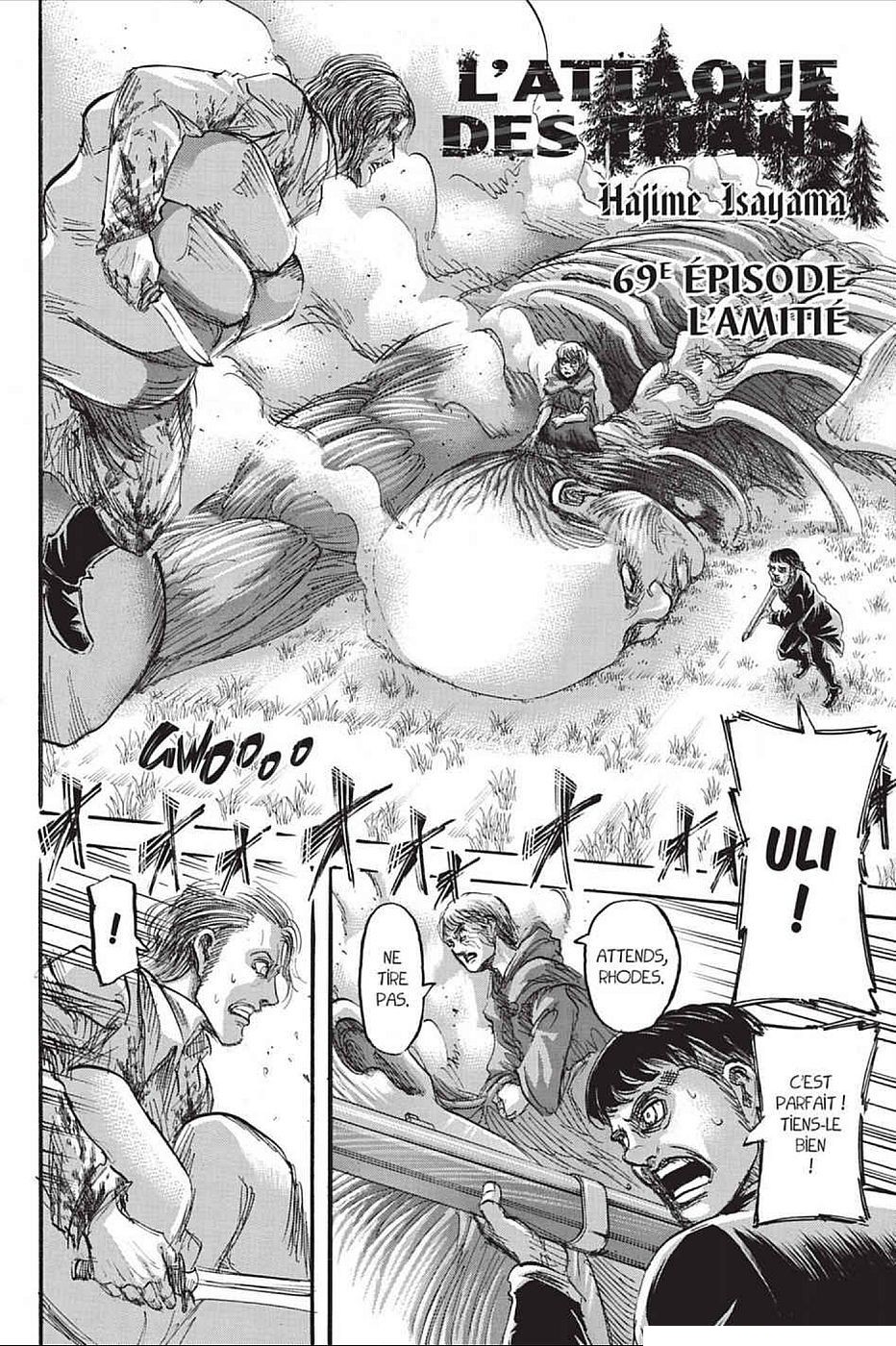 Read L'Attaque des Titans FR Manga Online