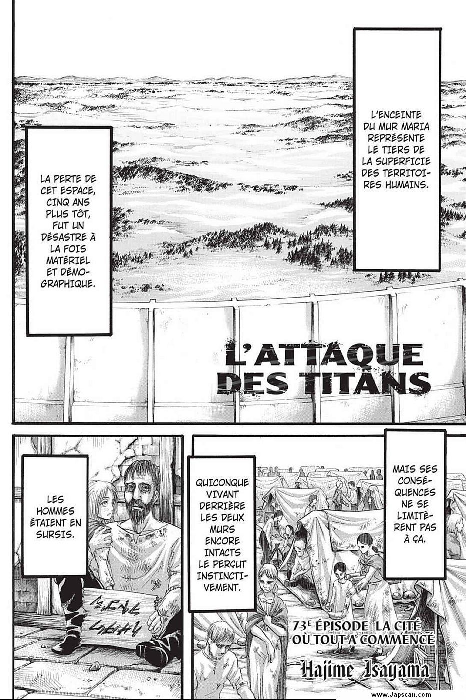 Read L'Attaque des Titans FR Manga Online