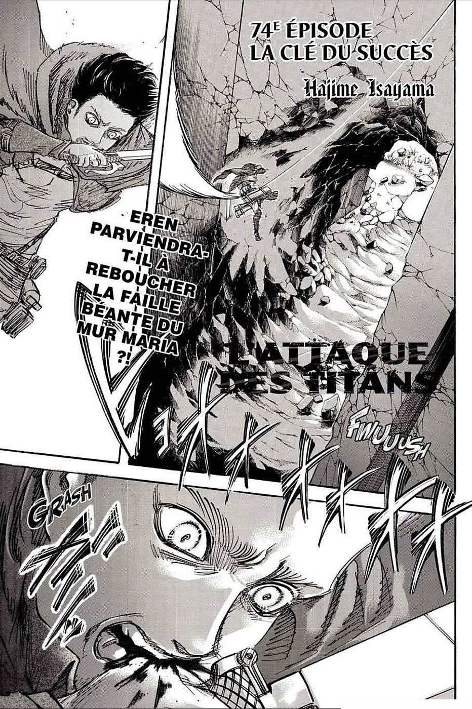 Read L'Attaque des Titans FR Manga Online