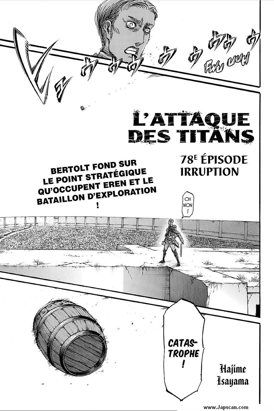 Read L'Attaque des Titans FR Manga Online
