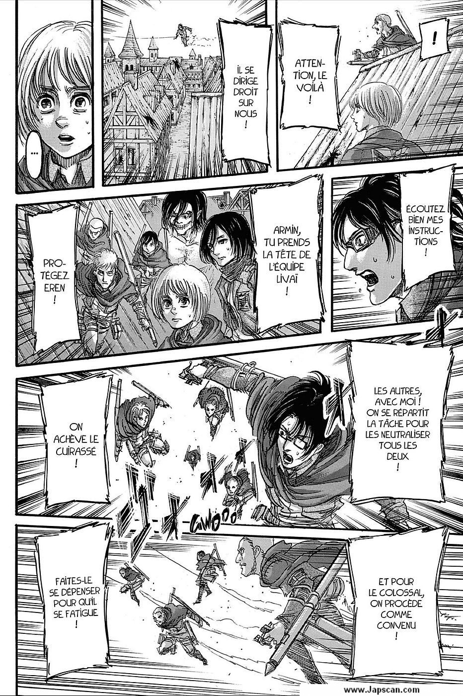 Read L'Attaque des Titans FR Manga Online