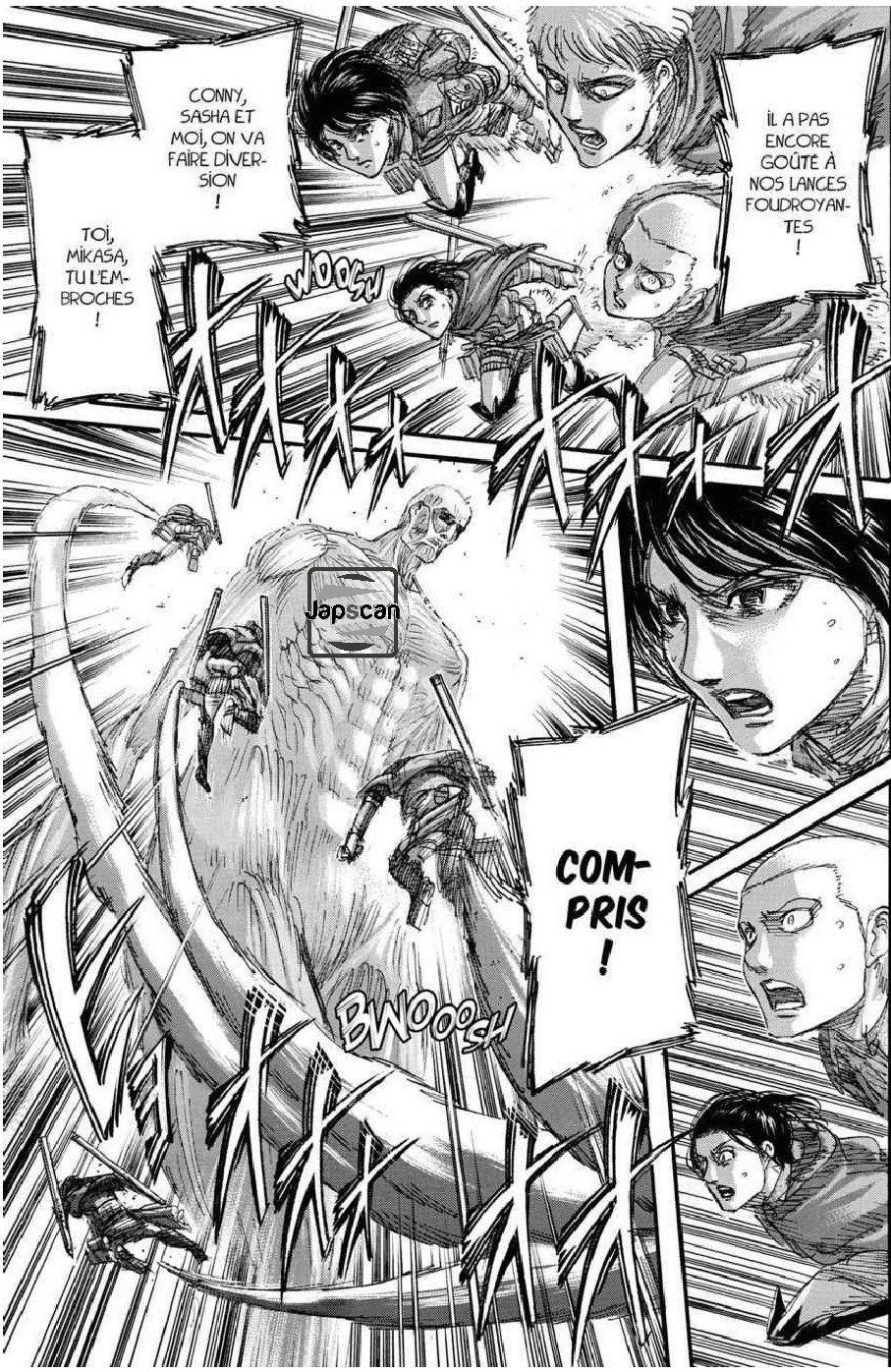 Read L'Attaque des Titans FR Manga Online