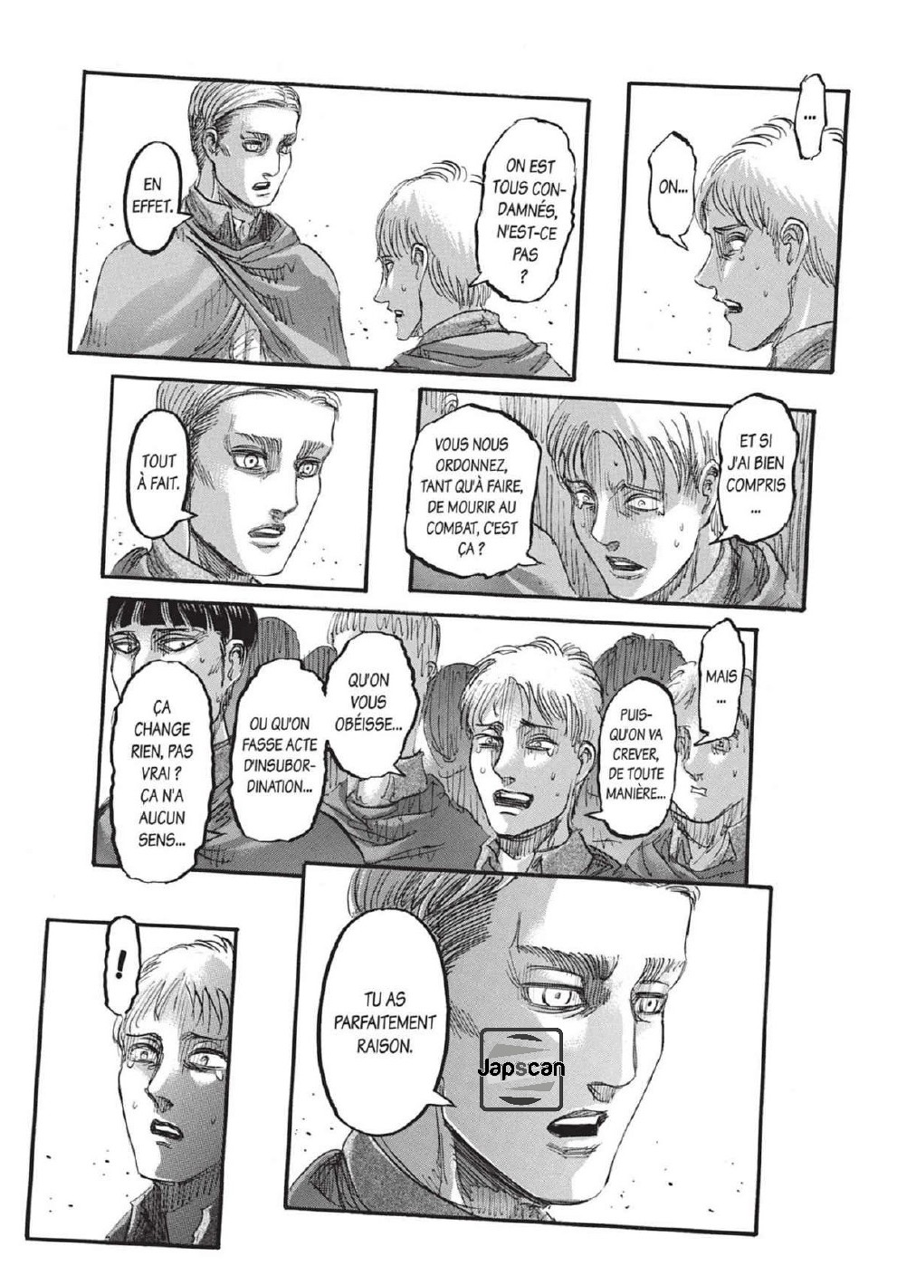 Read L'Attaque des Titans FR Manga Online
