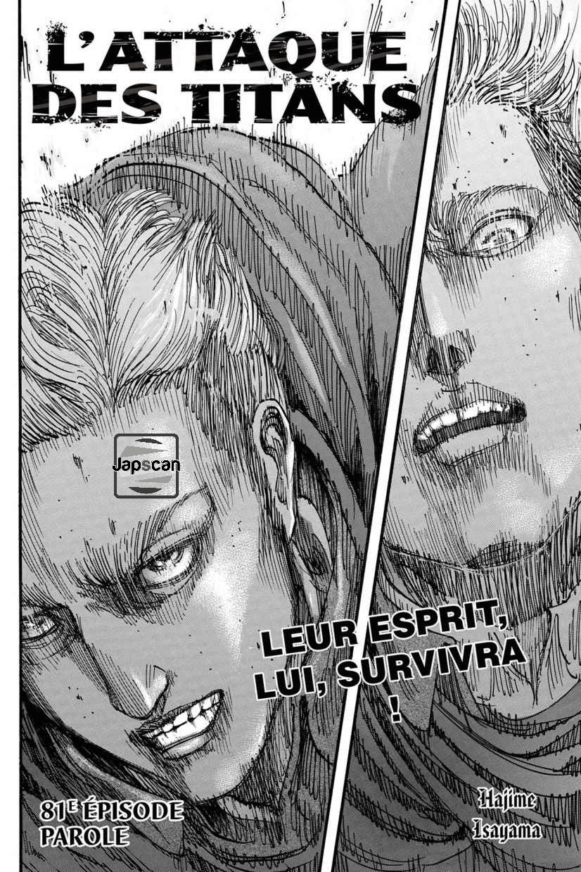 Read L'Attaque des Titans FR Manga Online
