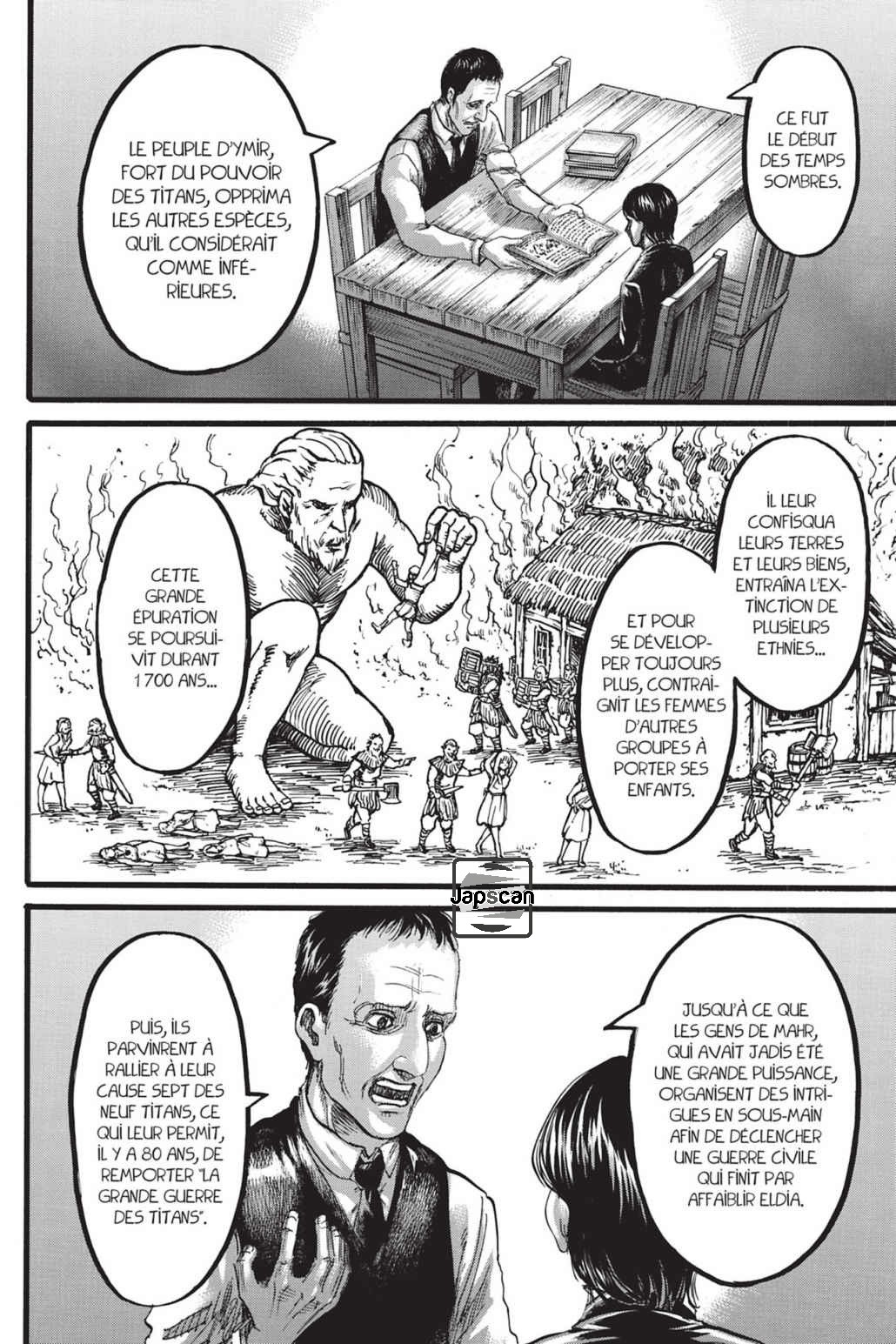 Read L'Attaque des Titans FR Manga Online