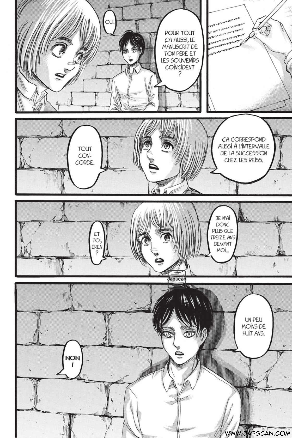 Read L'Attaque des Titans FR Manga Online