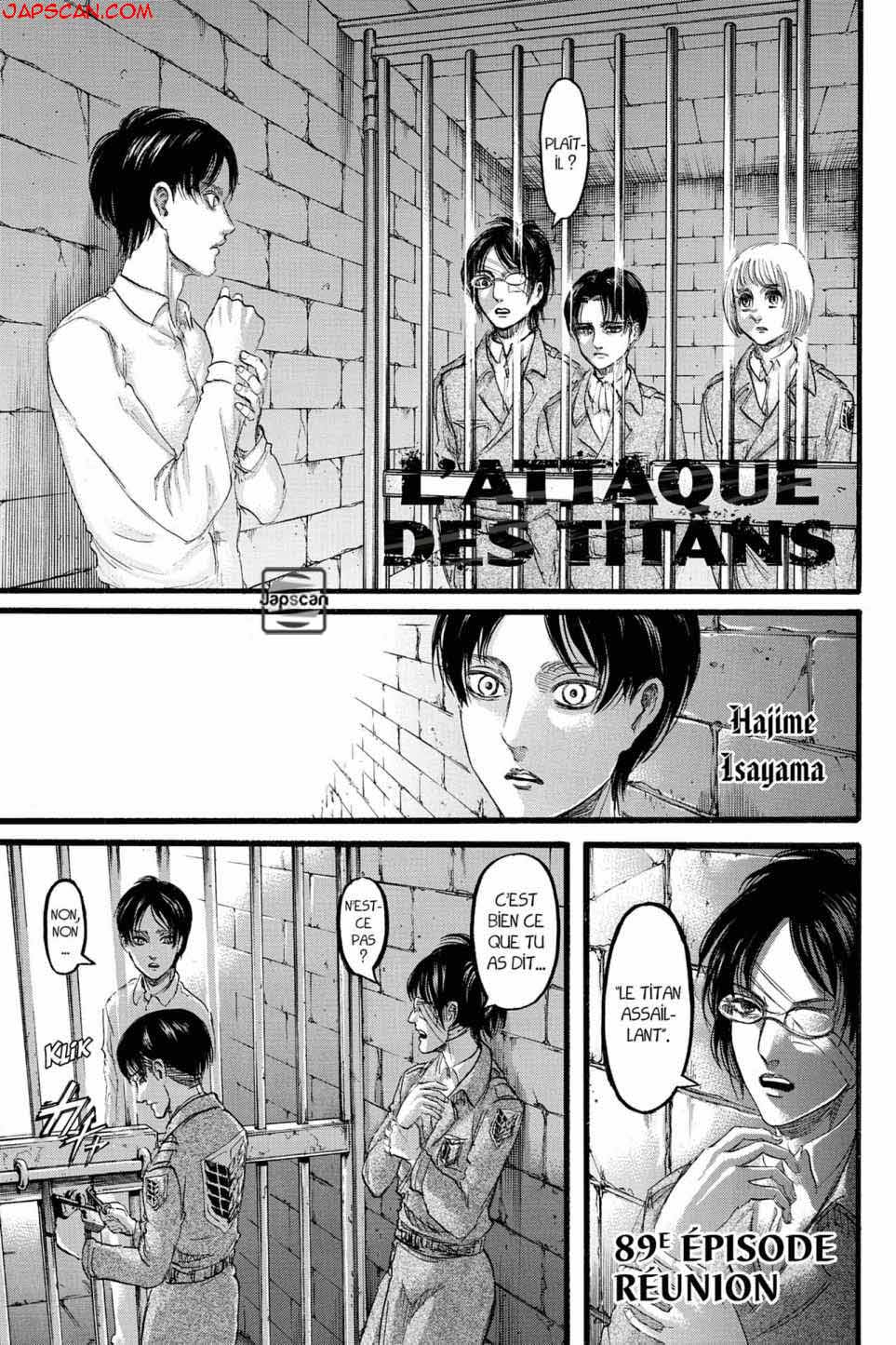 Read L'Attaque des Titans FR Manga Online