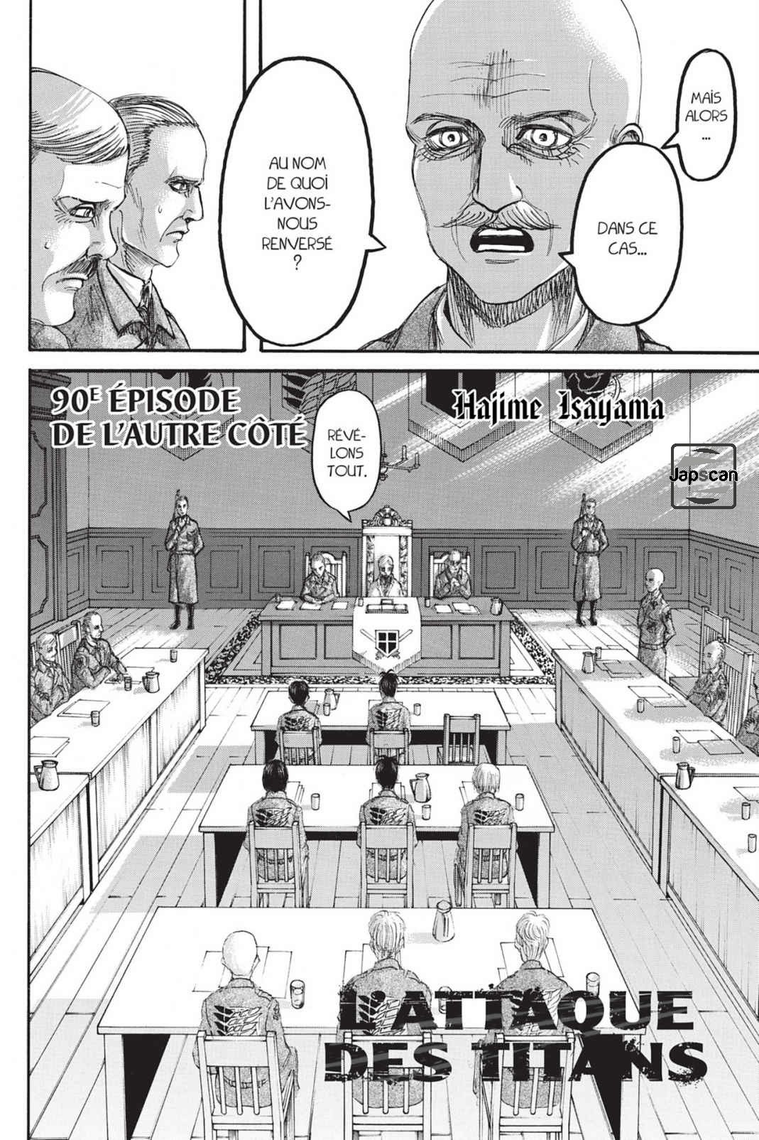 Read L'Attaque des Titans FR Manga Online