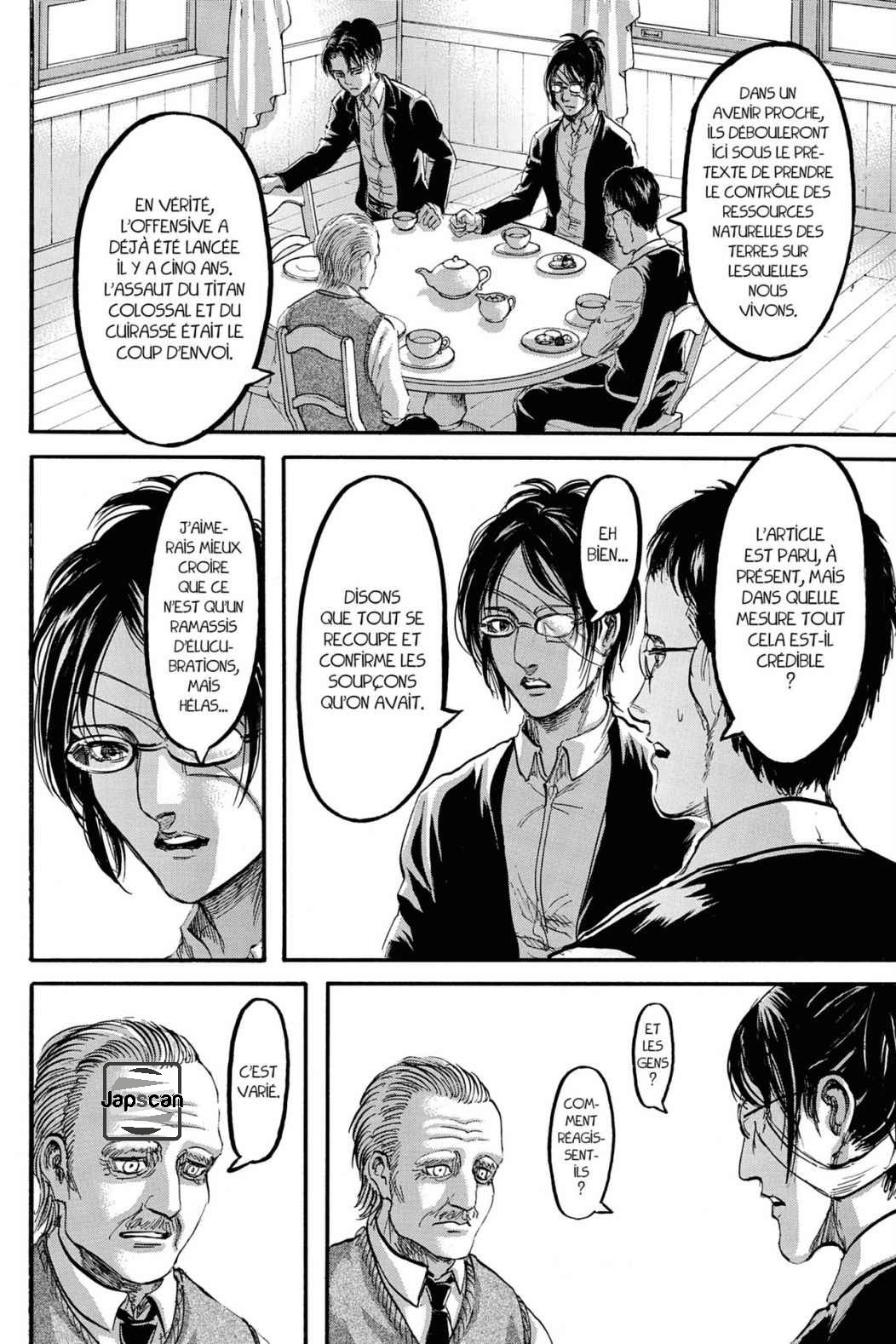 Read L'Attaque des Titans FR Manga Online