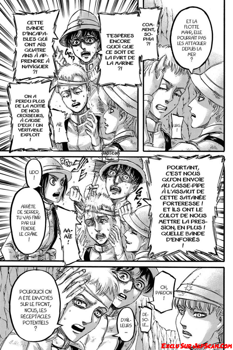 Read L'Attaque des Titans FR Manga Online