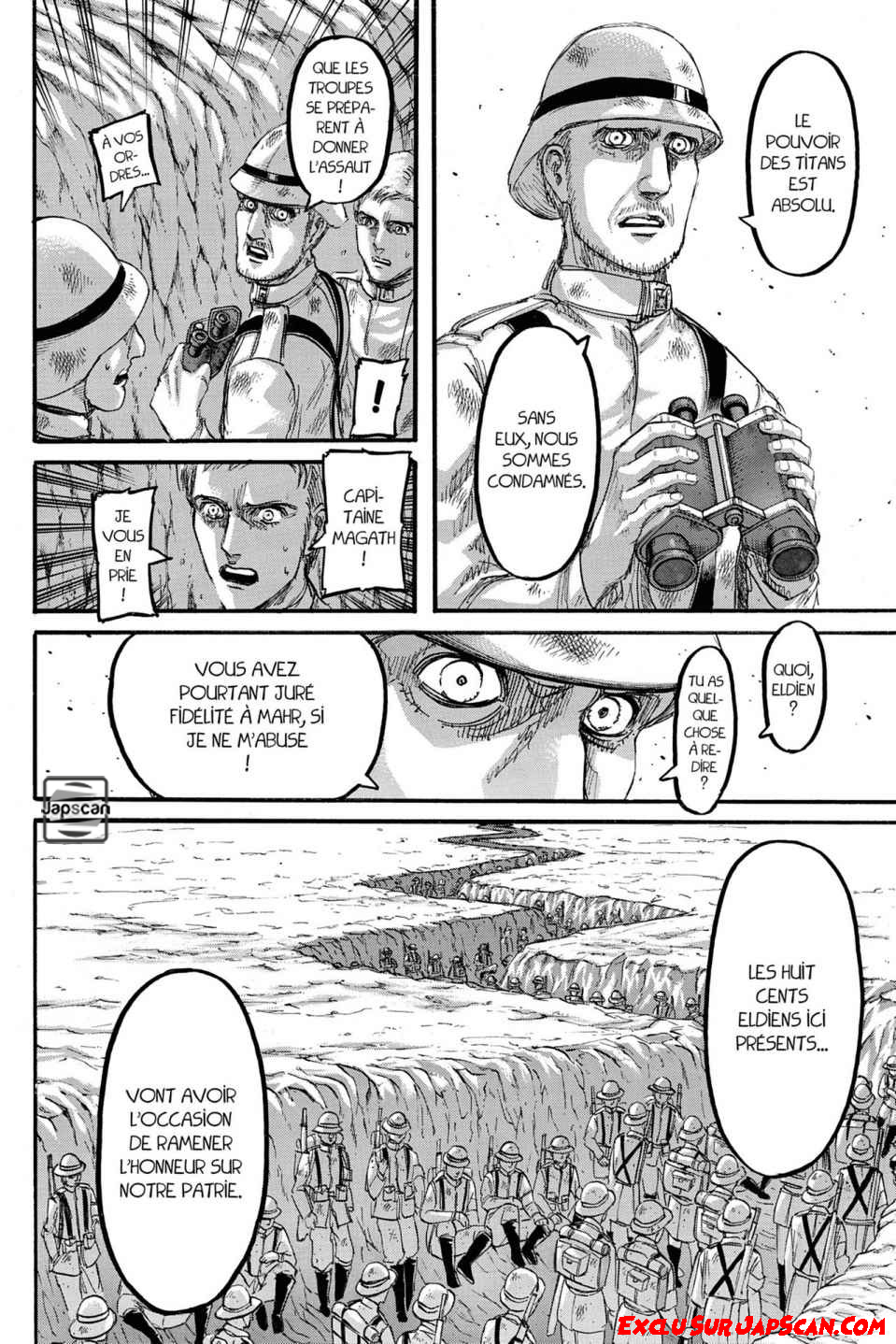 Read L'Attaque des Titans FR Manga Online
