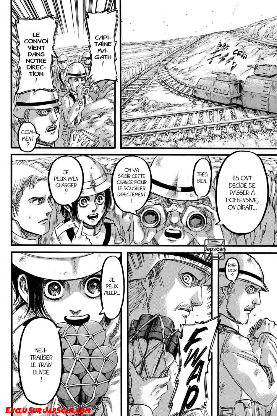 Read L'Attaque des Titans FR Manga Online