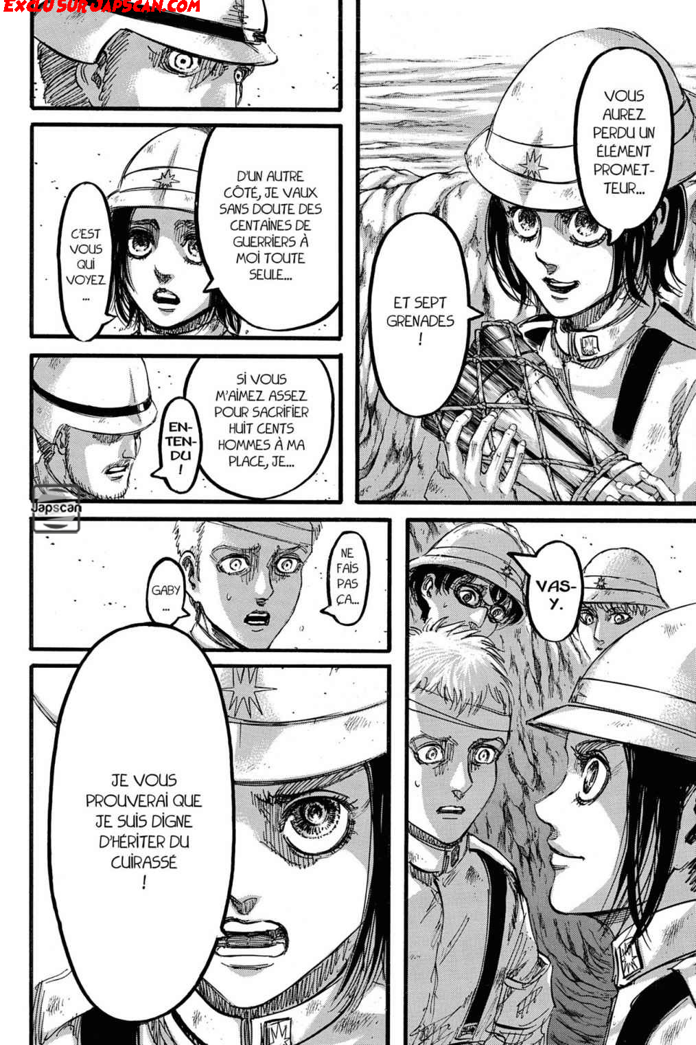 Read L'Attaque des Titans FR Manga Online