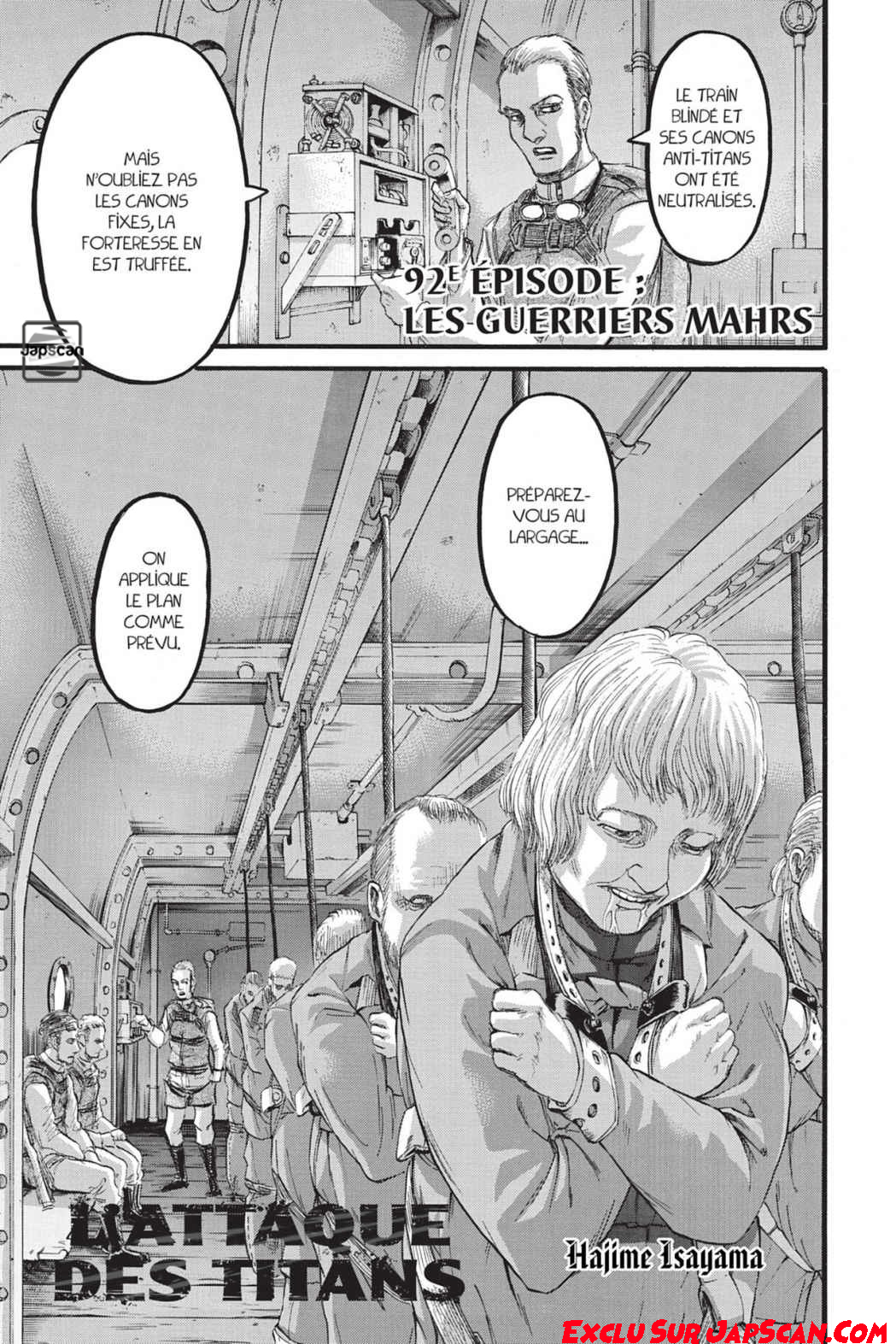 Read L'Attaque des Titans FR Manga Online