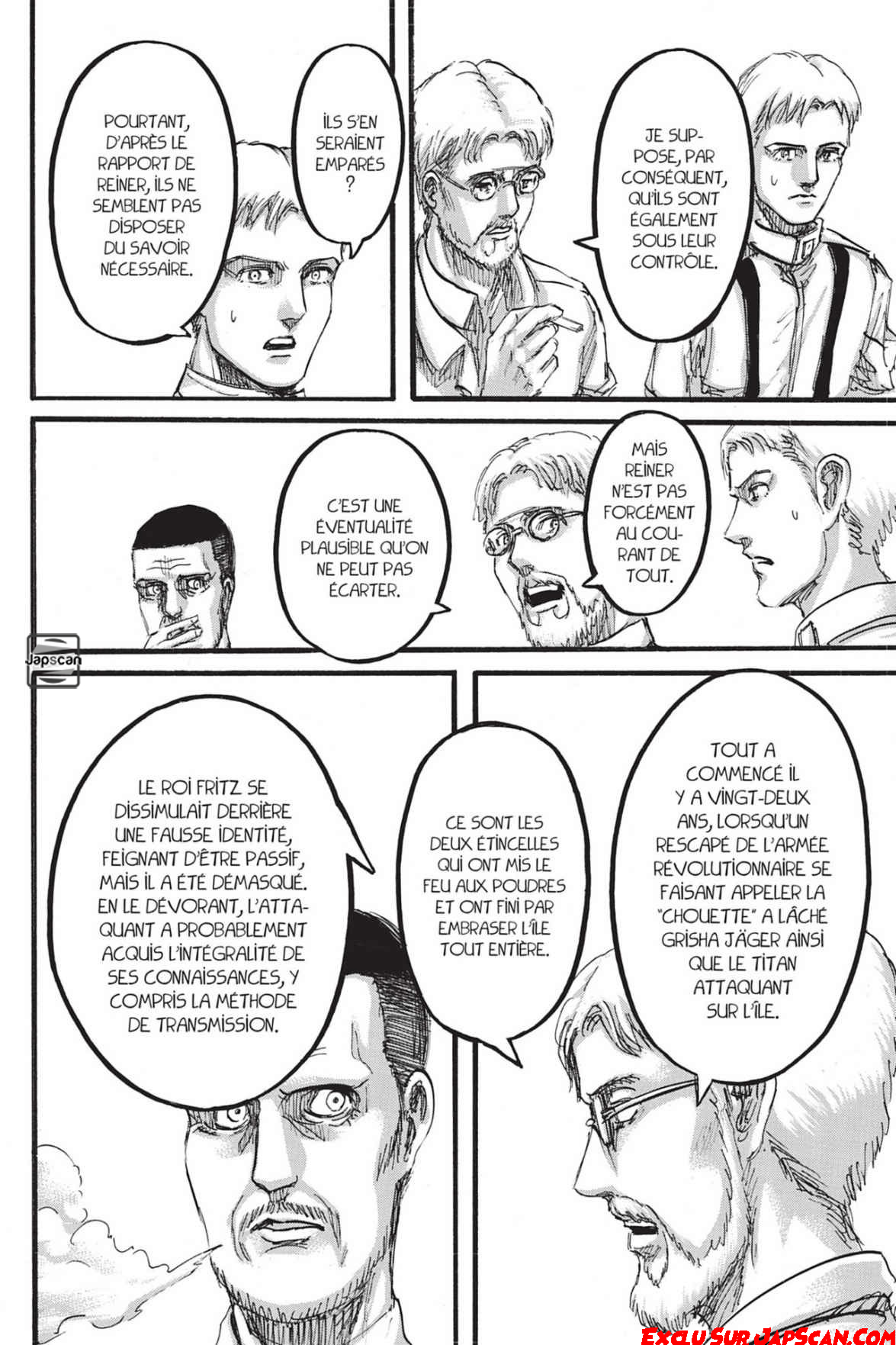 Read L'Attaque des Titans FR Manga Online