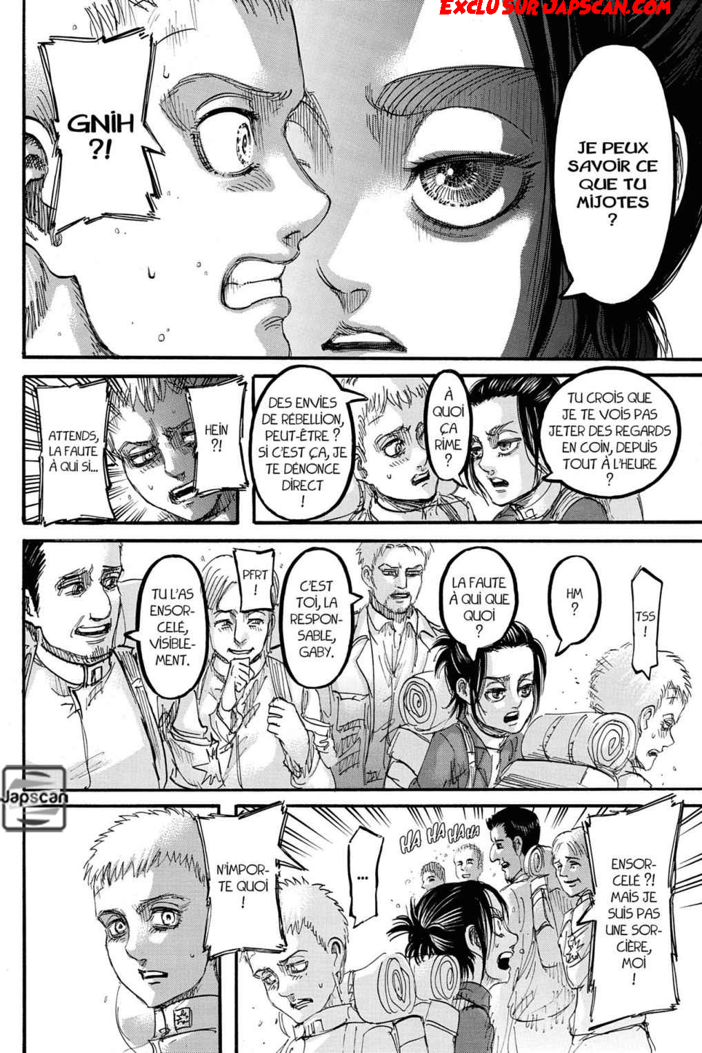 Read L'Attaque des Titans FR Manga Online
