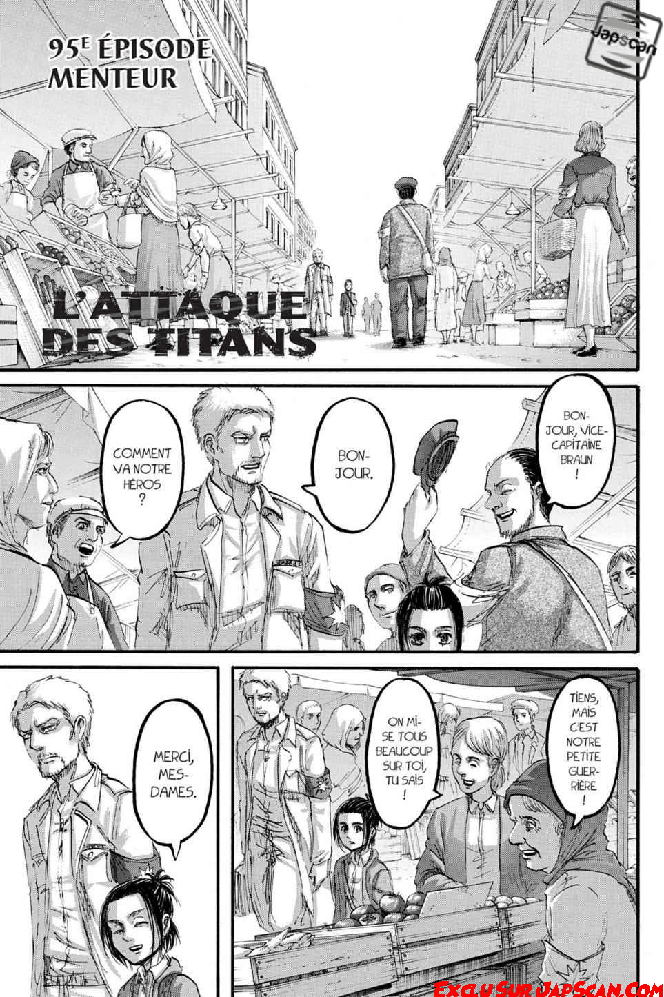Read L'Attaque des Titans FR Manga Online