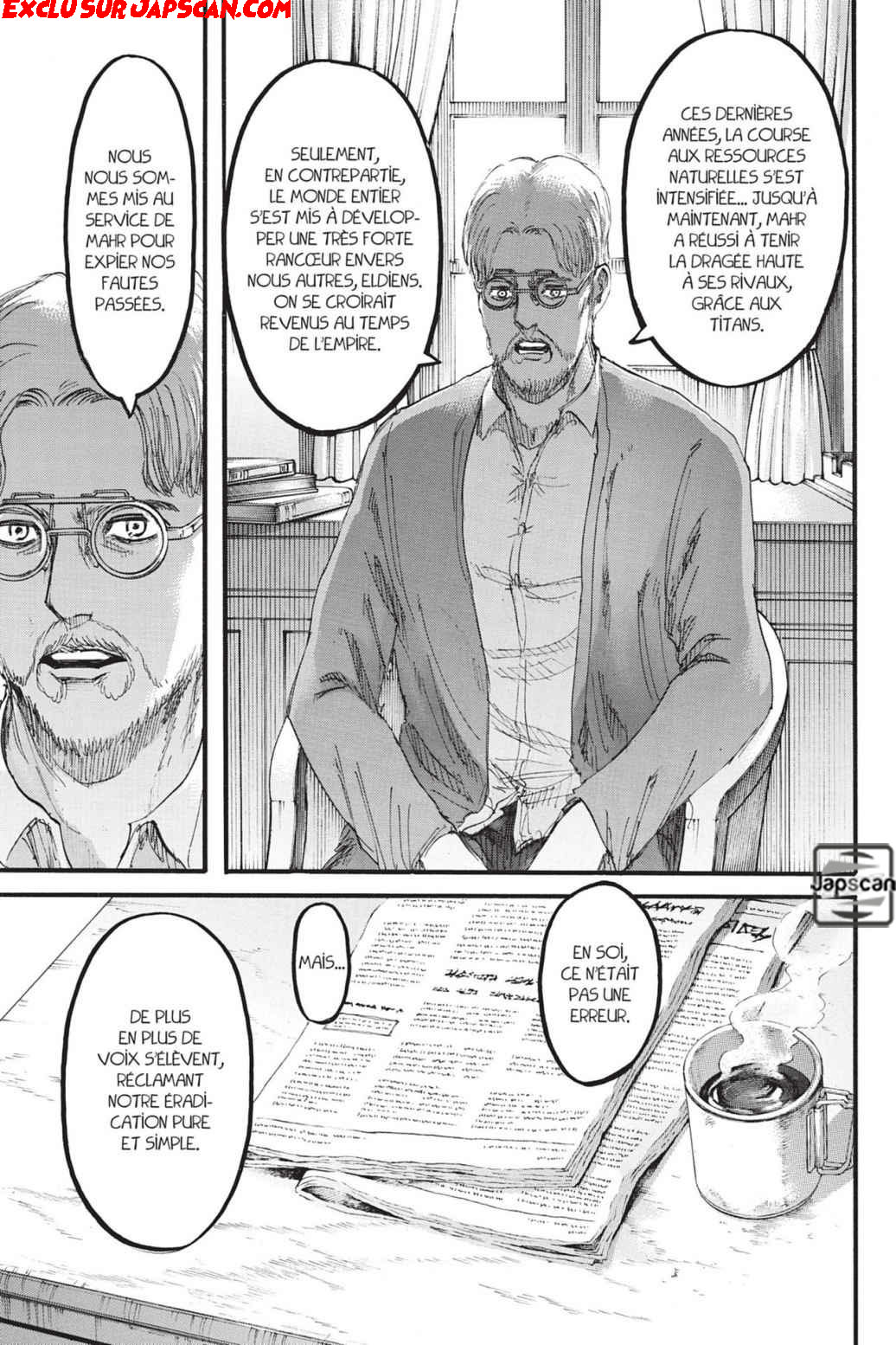 Read L'Attaque des Titans FR Manga Online