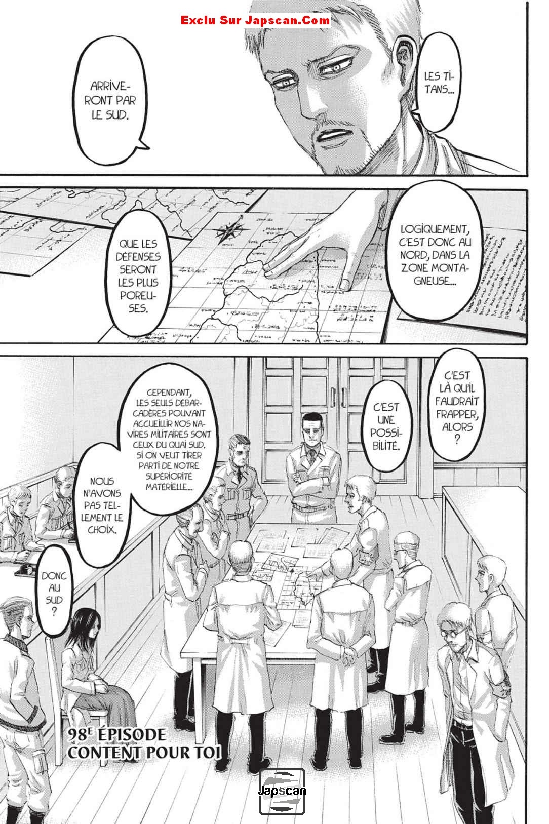 Read L'Attaque des Titans FR Manga Online