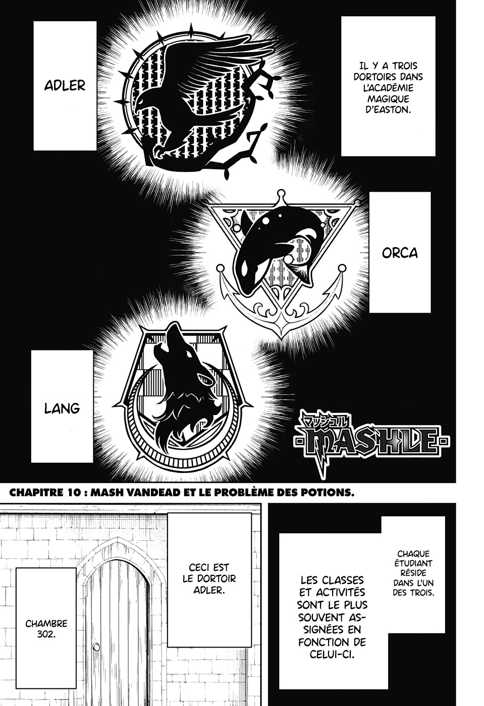 Read Mashle Magic and Muscles FR Manga Online