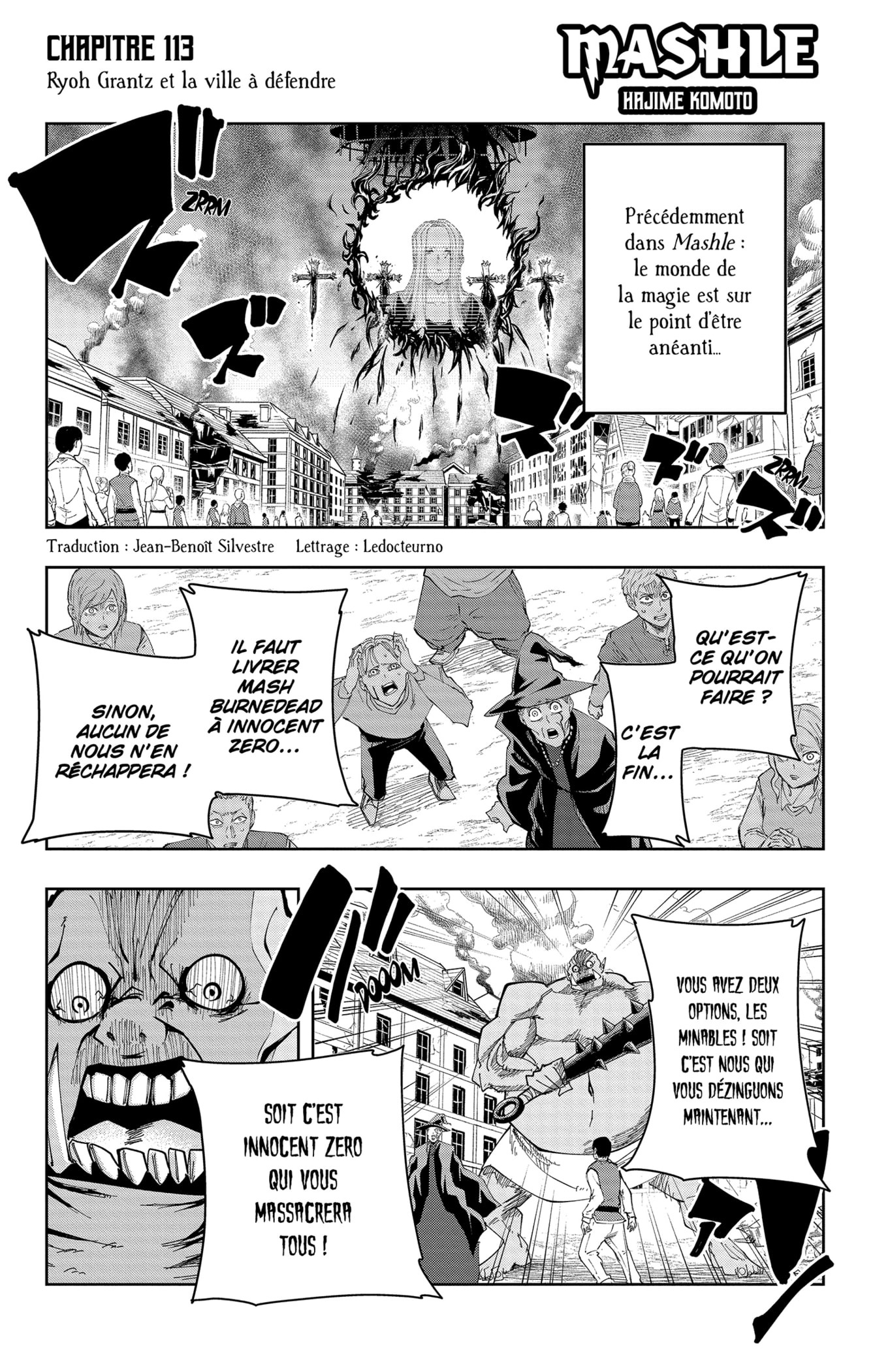 Read Mashle Magic and Muscles FR Manga Online