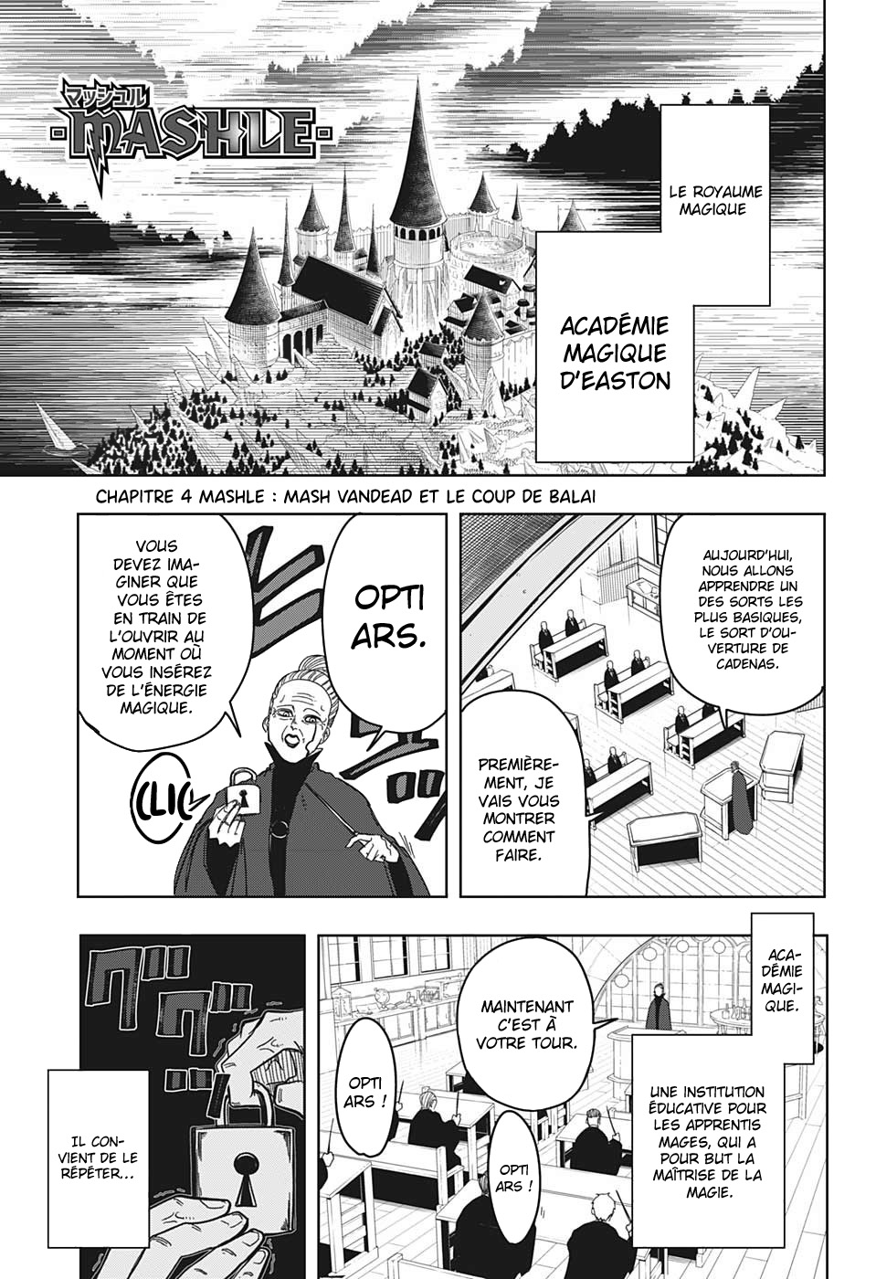 Read Mashle Magic and Muscles FR Manga Online