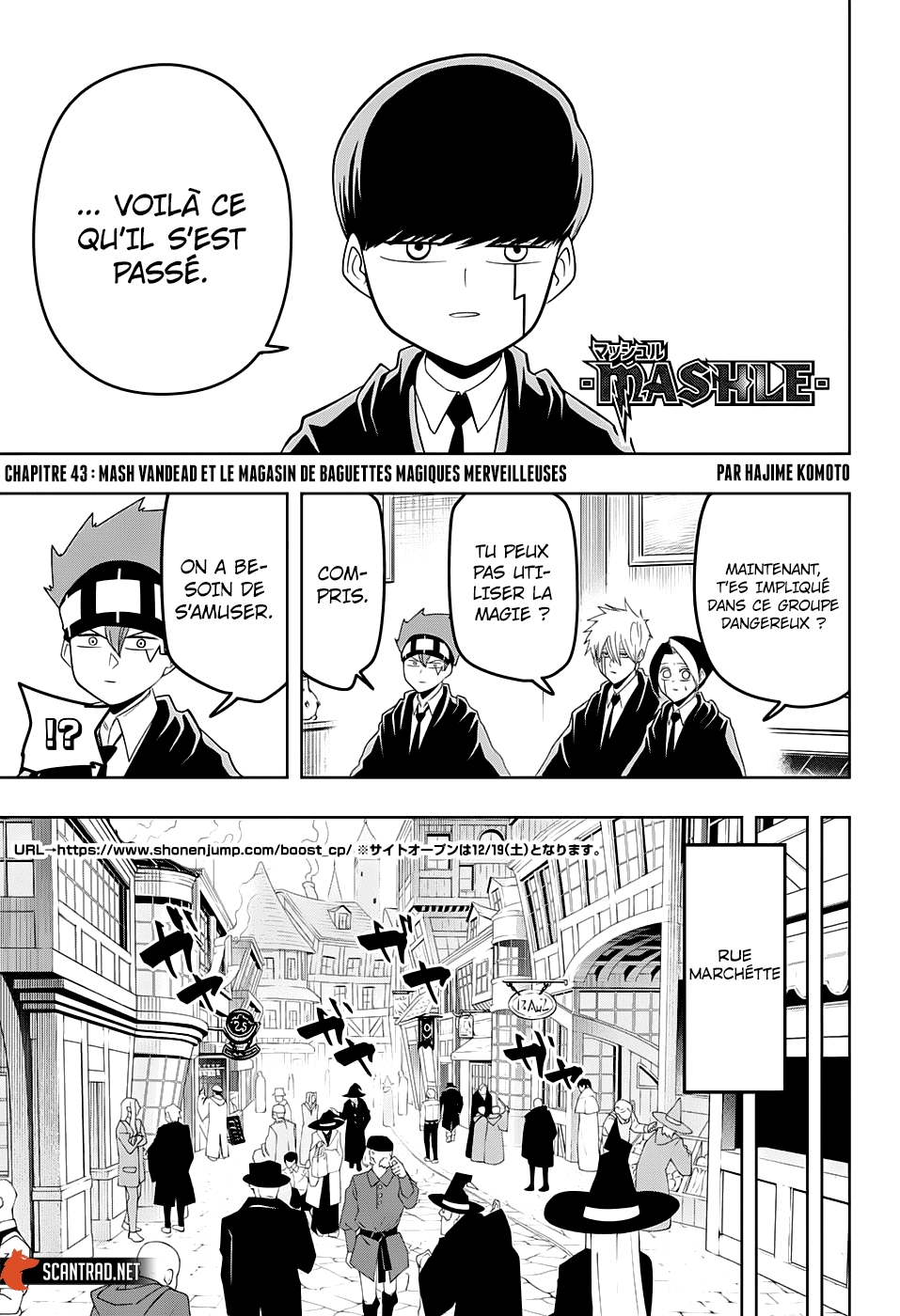 Read Mashle Magic and Muscles FR Manga Online