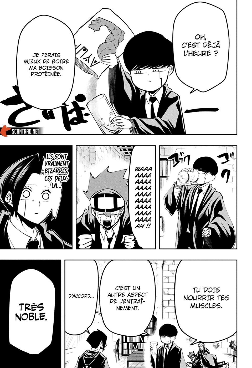 Read Mashle Magic and Muscles FR Manga Online