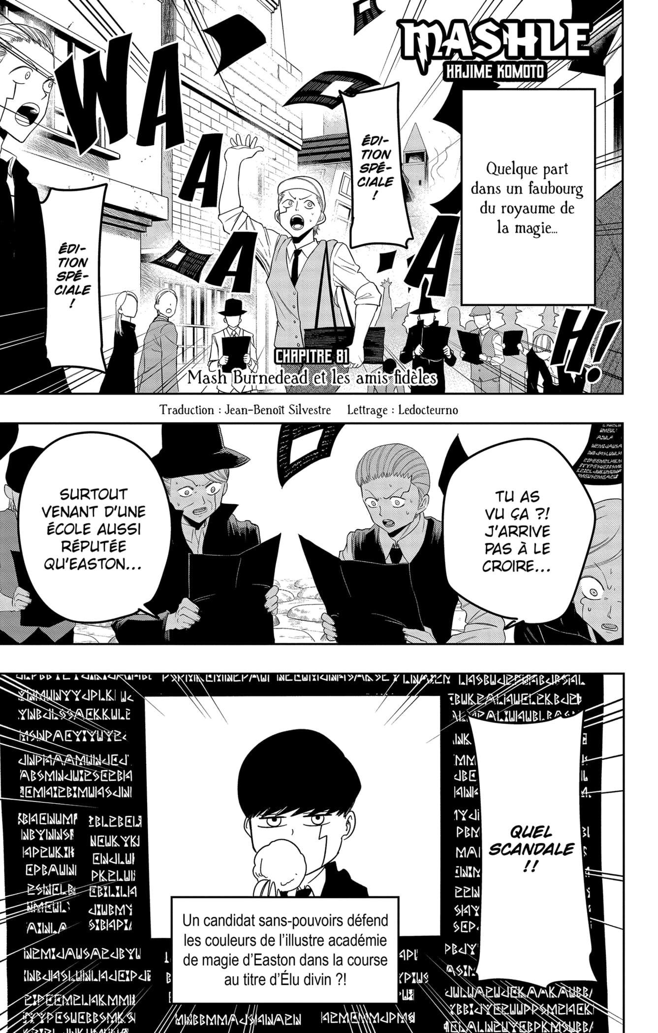 Read Mashle Magic and Muscles FR Manga Online